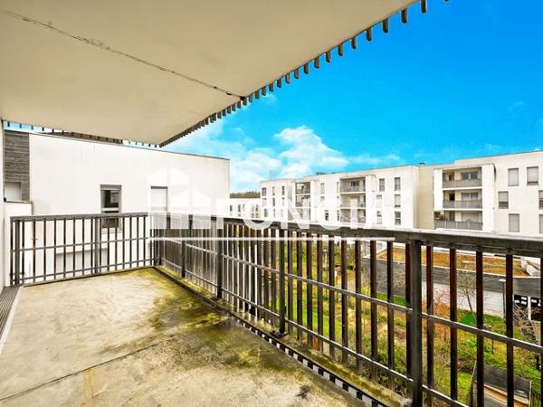 À vendre Appartement 3 pièces 59.49 m² - Cergy 95000