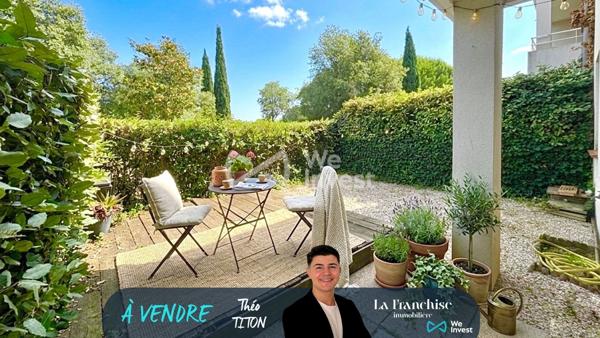 APPARTEMENT T2 + GRAND JARDIN