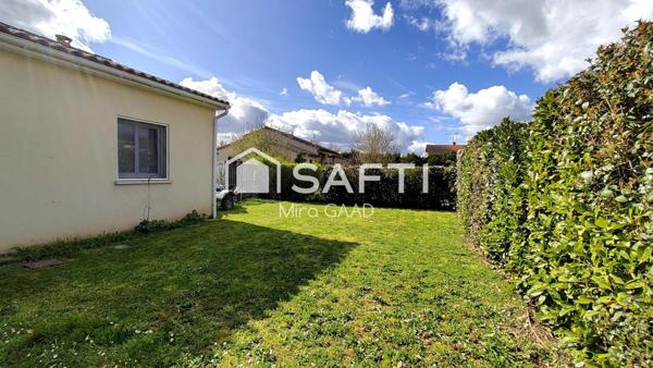 Maison plain pied rénovée avec grand jardin