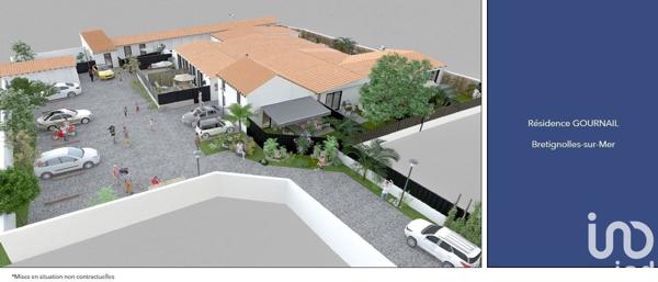 Maison 2 pièces de 42 m² à Bretignolles-sur-Mer (85470)