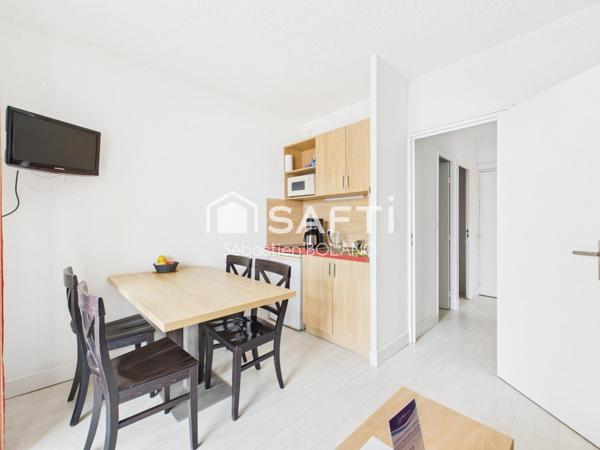 Appartement T2 vue mer à Le Barcarès, résidence Le Grand Bleu.