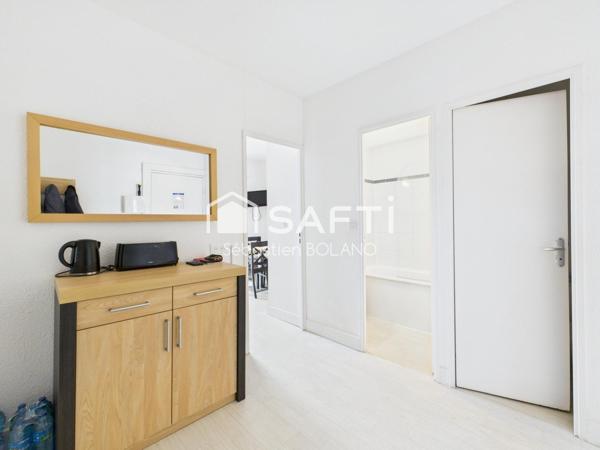 Appartement T2 vue mer à Le Barcarès, résidence Le Grand Bleu.