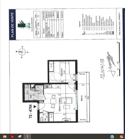 Appartement T2,  
Nantes 44200
