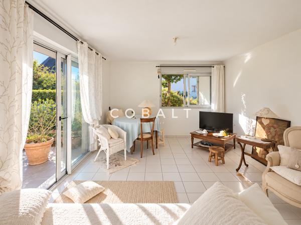 Appartement en rez-de-jardin - 48.21 m² - 1 Chambre - Place de stationnement privative + Cave - Escoublac