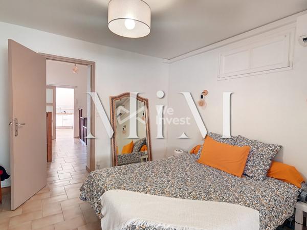 Maison de ville 110m² terrasses vue mer proche plage Carnon