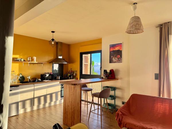 Maison 60 m² + studio avec entrée  indépendante  30 m² loué 800 €/mois     TOTAL  90m2