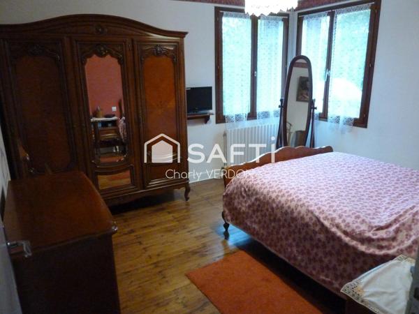 Maison plain pied avec 3 chambres et grand jardin