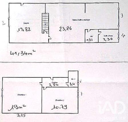 Appartement à vendre 7 pièces 71 m² Pompey
