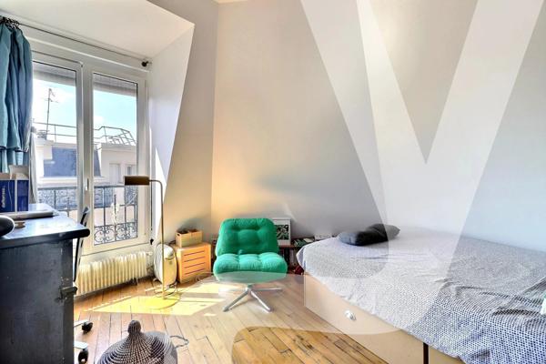 Paris 20e – Village Saint-Fargeau | Duplex 95 m² (102 m² au sol) en dernier étage, 3 chambres dont suite parentale - 75020 Paris 20ème - Réf 1913