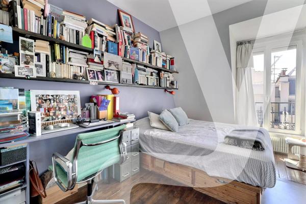 Paris 20e – Village Saint-Fargeau | Duplex 95 m² (102 m² au sol) en dernier étage, 3 chambres dont suite parentale - 75020 Paris 20ème - Réf 1913