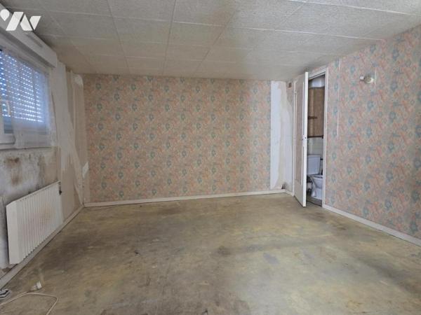 Quartier Bazouges proche com Maison 104m² hab. environ sur sous-sol, 4 chambres et terrain de 686m².