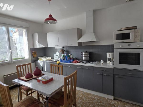 Quartier Bazouges proche com Maison 104m² hab. environ sur sous-sol, 4 chambres et terrain de 686m².