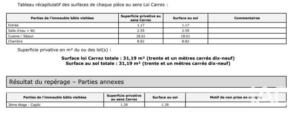 Studio à vendre 32 m² Courbevoie
