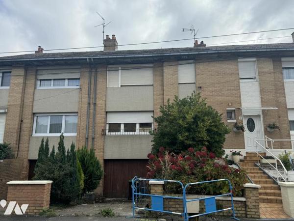 Maison 3 chambres sous-sol complet/garage La Sentinelle proche Valenciennes grands axes