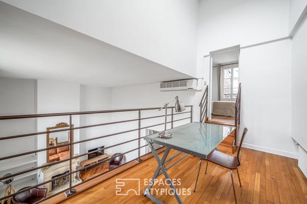 Quartier Breteuil – Atelier en triplex et vue dégagée