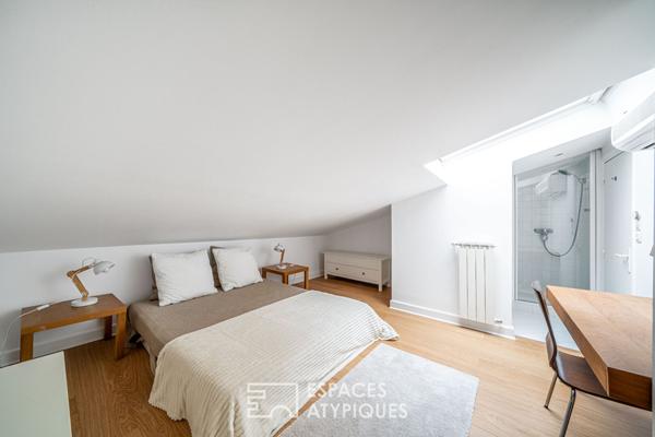 Quartier Breteuil – Atelier en triplex et vue dégagée