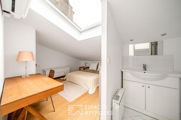 Quartier Breteuil – Atelier en triplex et vue dégagée