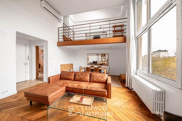 Quartier Breteuil – Atelier en triplex et vue dégagée