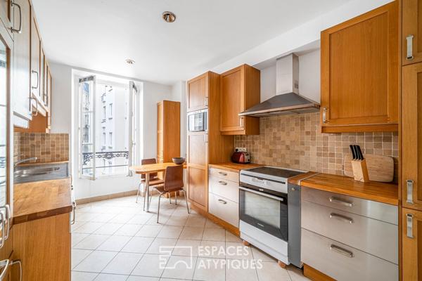 Quartier Breteuil – Atelier en triplex et vue dégagée