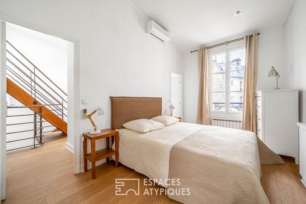 Quartier Breteuil – Atelier en triplex et vue dégagée