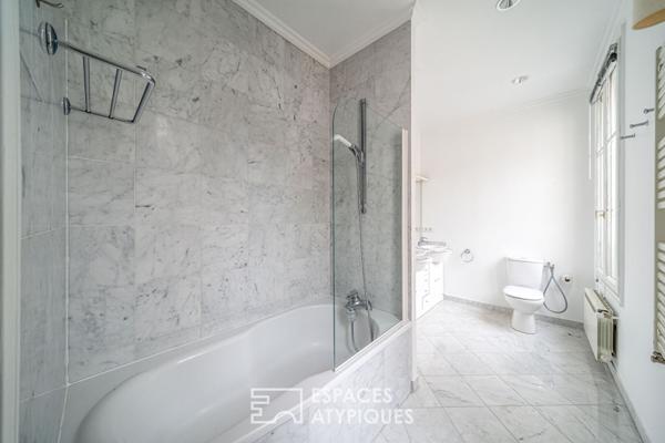 Quartier Breteuil – Atelier en triplex et vue dégagée