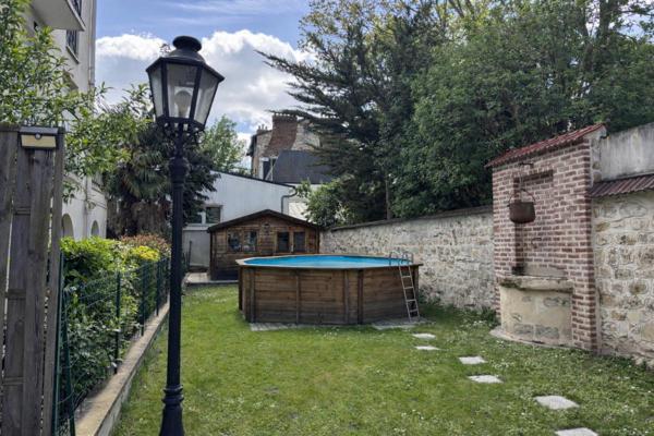 Rez-de-jardin avec jardin privatif -Esprit maison -La Garenne-Colombes