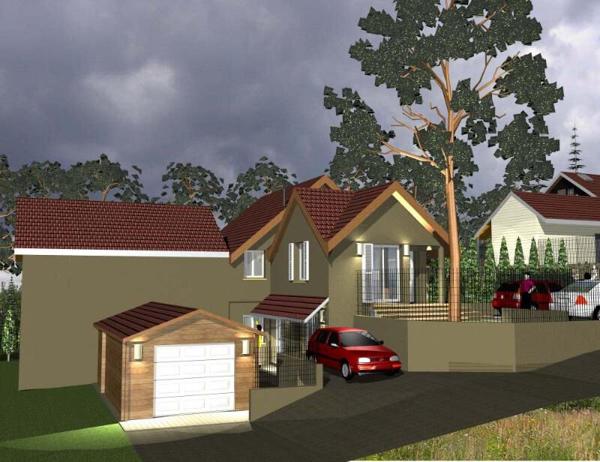 À VENDRE ? Terrain de 392m2 avec permis de construire accordé à Champagne-sur-Oise