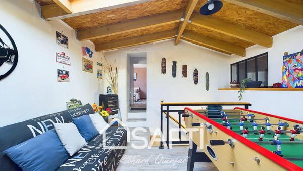 Maison de charme - 3 chambres et bureau - Garage et Piscine proche de la mer