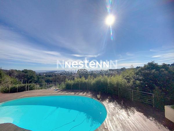 MAISON PROVENCALE 270.15M2- VUE MER PANORAMIQUE-PISCINE-GARAGE-VALLAURIS