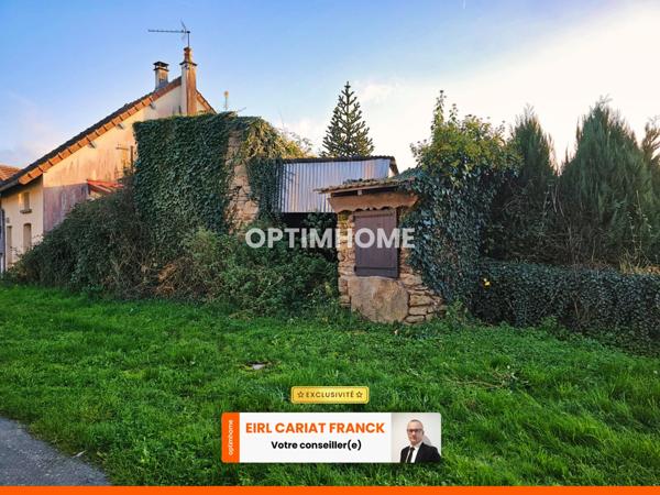 GRANGE AVEC ANCIENNE MAISON A RENOVER SUR DE 131.9 M² AVEC TERRAIN SUR 410 M² DE TERRAIN CLOS :