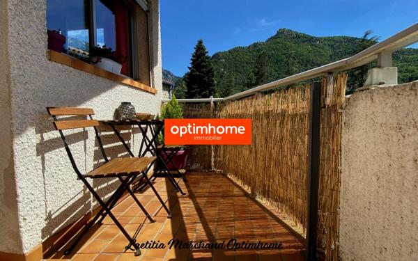 Appartement 2 pièces avec terrasse vue magnifique VERNET LES BAINS (66)