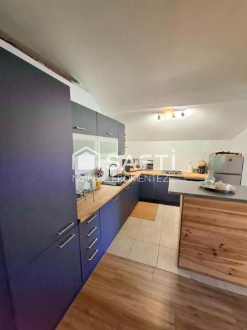 Maison + grange au coeur d'un village