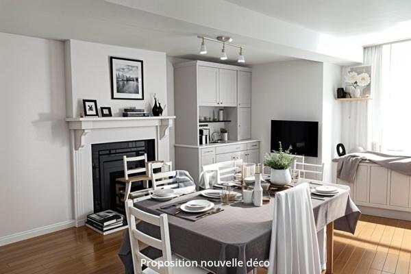 Corps de ferme en pierre, 103 m², 2 dépendances, terrain 8900m², Bellou en Houlme