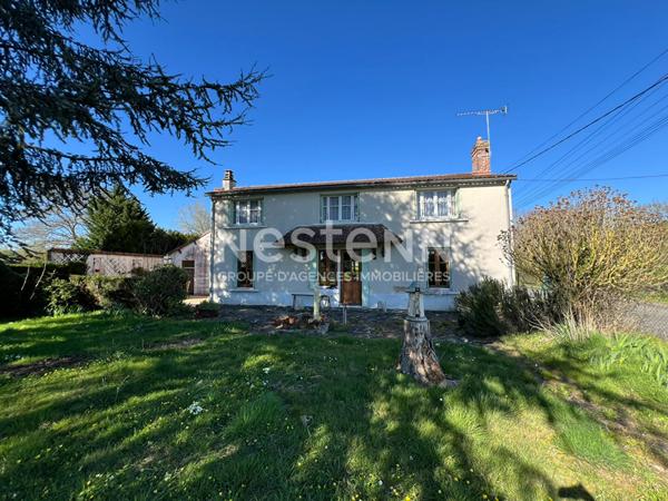 MAISON 3 CHAMBRES À VENDRE SUR LA COMMUNE DE DUN LE POELIER (INDRE 36)