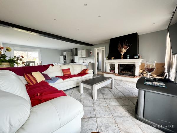 NAINTRE, maison de 120 m², 3 chambres, sur un terrain de 1200 m²