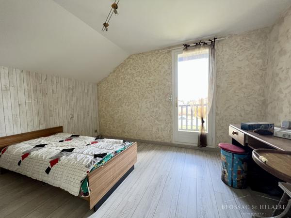 NAINTRE, maison de 120 m², 3 chambres, sur un terrain de 1200 m²