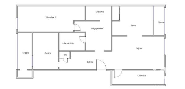 Appartement à vendre 4 pièces 83 m² Marseille 15