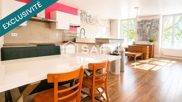 appartement avec fort potentiel en plein cœur de Belley sans travaux plus dependace