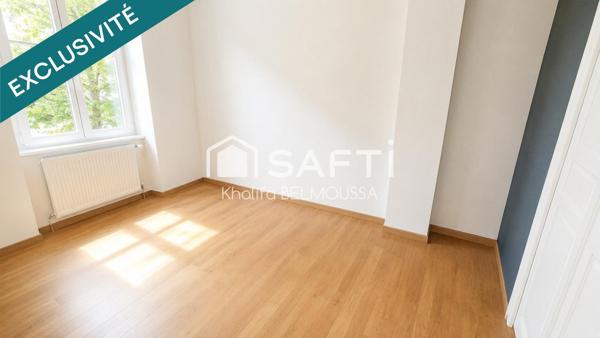 appartement avec fort potentiel en plein cœur de Belley sans travaux plus dependace