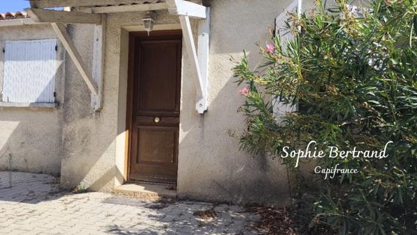 Montélimar – Maison de plain-pied avec extérieur et  petit garage