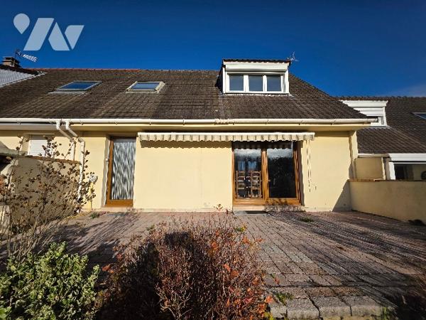 Maison mitoyenne d'environ 100m² habitables