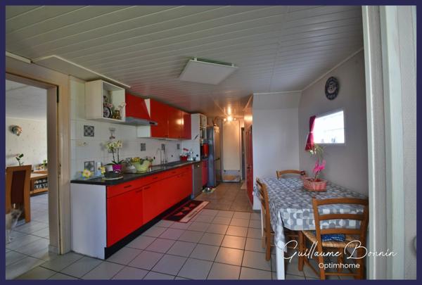 Maison à vendre 6 pièces de 139m² avec 4 chambres + Jardin ≈1000m² à JAUNAY-MARIGNY (86380)