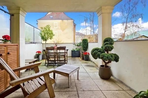 Rare sur le secteur ! Superbe F3 de 60 m² avec terrasse de 21 m² plein coeur du nouveau Coeur de ville de Vauréal.