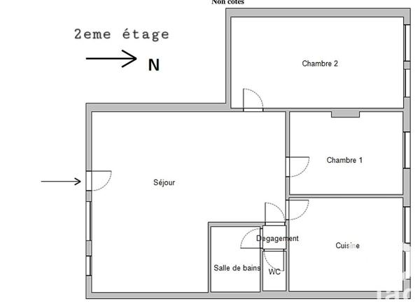 Appartement 3 pièces de 89 m² à Saint-Étienne (42000)