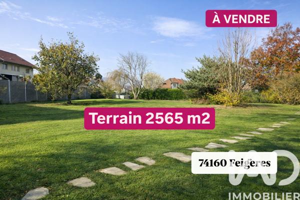 Terrain à vendre 2 565 m² Feigères