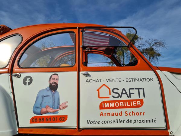 Beau terrain constructible hors lotissement à Saverne