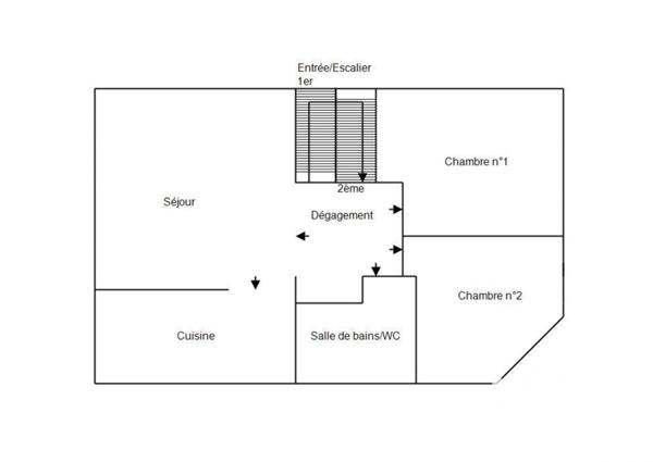 Appartement à vendre 3 pièces 67 m² Les Mureaux
