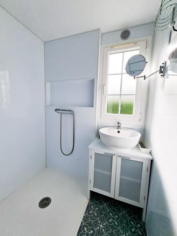 Mobil-home sur sa parcelle