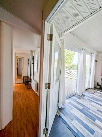 Mobil-home sur sa parcelle