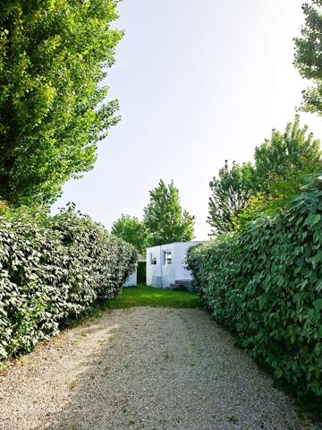 Mobil-home sur sa parcelle